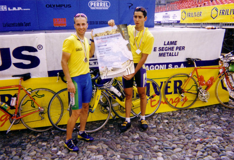 km 649  27ore di pedalata da Roma a Bergamo!
