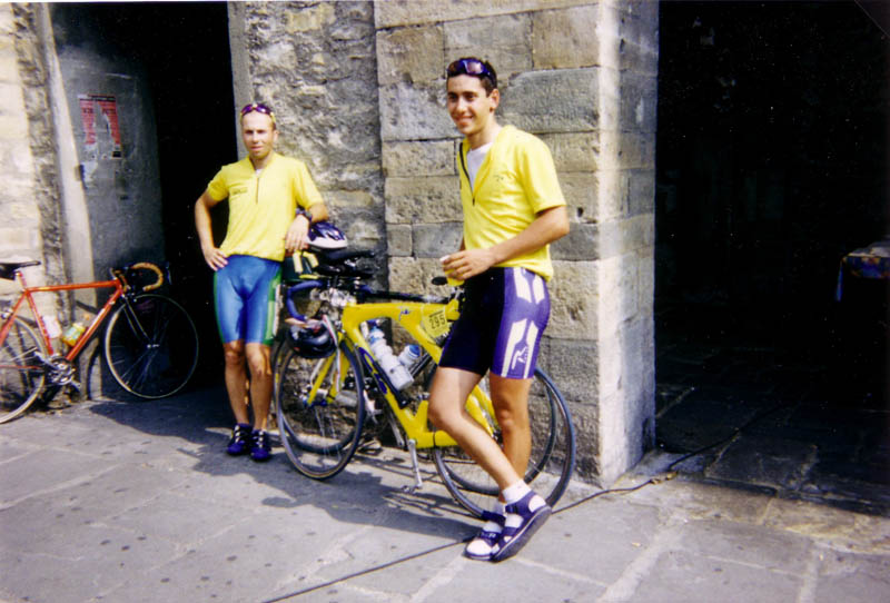 km 649 primi ristori a Bergamo
